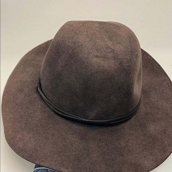 Source Unknown Brown Felt Hat with band OS main image 8
